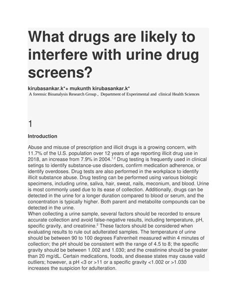 adderall impact drug testing|What drugs are likely to interfere with urine drug .